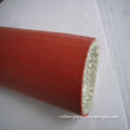 Fireproof Fiberglass fabric cable Sleeving with Silicone Coating